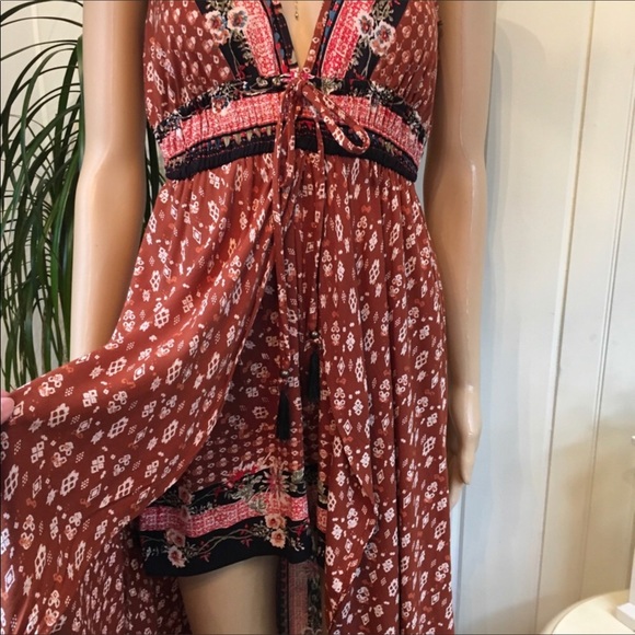Wine Maxi Romper - Picture 5 of 8